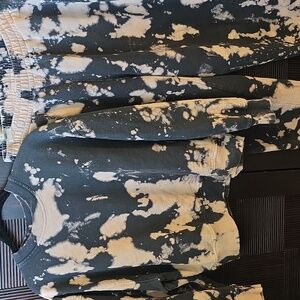 Misguided Splatter Tie Dye 2pc Jogger Set